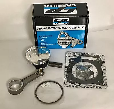 04-09 Kawasaki KX250F KX 250F 77mm CP RACE Piston Cometic Gaskets Carrillo Rod • $445.46