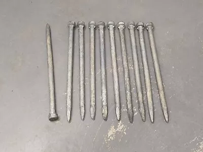 £26.99 • Buy British Army Heavy Duty Galvanised Steel Marquee Gazebo Pegs Stakes Pins