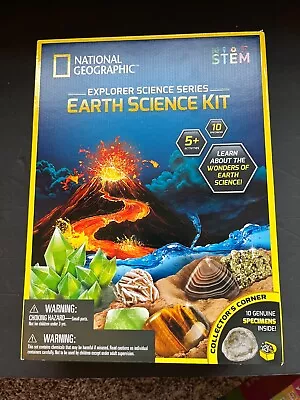 2021 National Geographic Explorer Science Series Earth Science Kit - NEW In Box! • £10.60