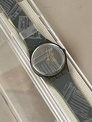 Vintage~Original Swatch~gm104~”OBELISK”~1994~Watch • $20.50