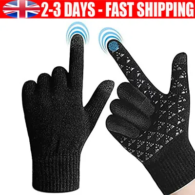 Men & Women Winter Warm Windproof Waterproof Lined Thermal Touch Screen Gloves • £3.89