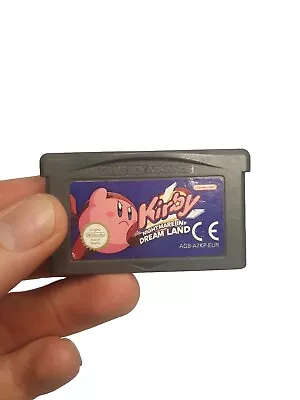 Kirby: Nightmare In Dreamland - Gameboy Advance GBA  PAL - Genuine & Tested • $149.99