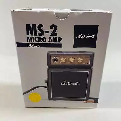 New Marshall MS-2 Micro Guitar Amp Black • $41.99