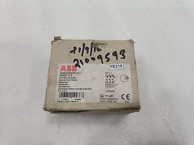 New MS325-12.5 ABB MOTOR STARTER Manual 1SAM150000R1011  3-PH 12.5A 690V • $113.90