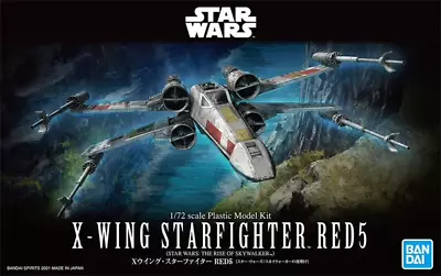 X-Wing Starfighter Red 5 Star Wars Model Kit Bandai Hobby • $34