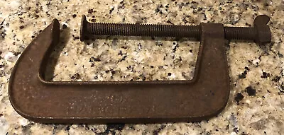 Vintage Cincinnati Tool Co. Hargrave 6”standard Clamp Usa • $18.99