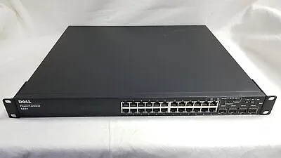 Dell Powerconnect 6224 24 Port Gigabit Ethernet Switch With Rackmount Ears ONLY • £26.99