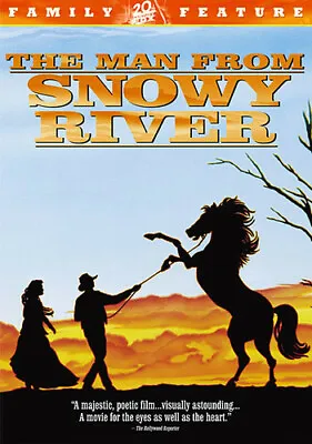 The Man From Snowy River (DVD 1982) Family Feature! • $7.40