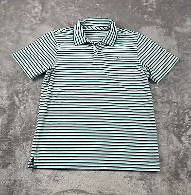 Vineyard Vines Short Sleeve Polo Shirt Boys Sz Small Multicolor Stripe • $16