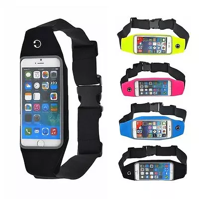 Outdoor Gym Running Sports Waist Band Belt Case Cover Strap For IPhone AndGalaxy • $18