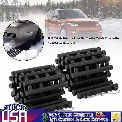 Vehicle Recovery Track Mat Tractio Vehicle Tires Ladder For OffRoad Snow Sand • $55.85