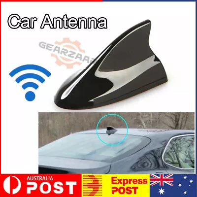 Car Antenna Shark Roof Fin AM FM Radio Signal Aerial Auto Truck Van Universal AU • $10.99