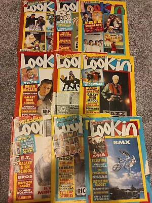 Look-in Magazine Bundle 1988 Oct/nov/dec #404344454648495052 • £14.99