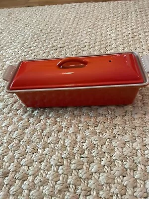 Le Creuset -  Cast Iron Terrine Dish - Cerise Red - 28cm • £50
