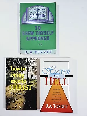 3 Books By R. A. Torrey • $9.99