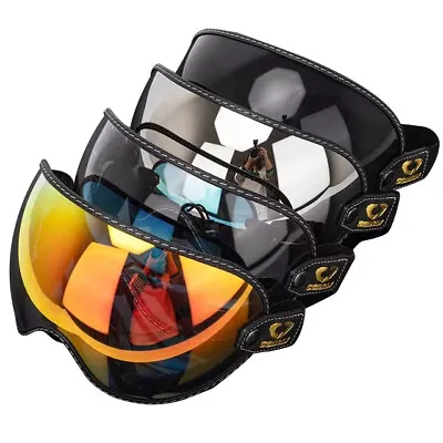 Motorcycle Helmet Shield Visor Lens Sunglasses Goggles For Open Face 3/4 Helmets • $25.99