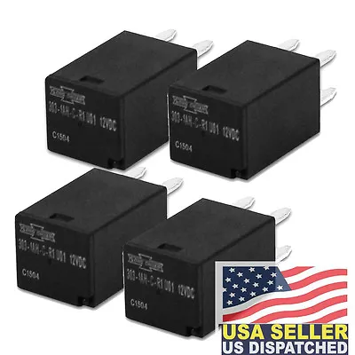 4PCS Song Chuan 303-1AH-C-R1-U01-12VDC  Ultra Micro ISO Relay SPNO 20A 12VDC • $18.25