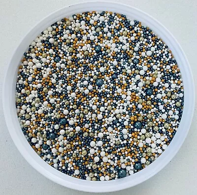 Touch Of Elegance Non Pareils & Pearls Mix Edible Sprinkles- You Pick The Amount • $12.79