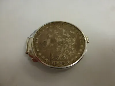 Vintage Liberty 1879-P Morgan 90% Silver Dollar $ Money Clip  • $99