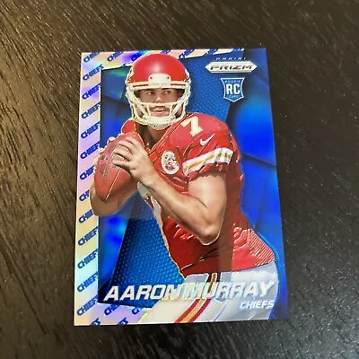 Aaron Murray Nfl Logo Prizm /50 Blue #250 Rookie Rc • $14.10