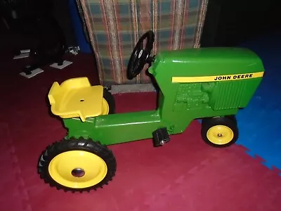 ERTL 520 John Deere Pedal Tractor Metal USA Restored JD Chain Guard+Hitch Pin • $270