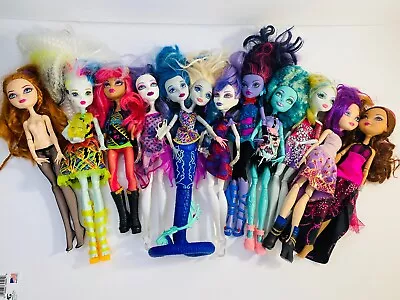 Monster High Ever After High Doll Lot 11 Dolls READ For Titles Descriptions  • $139.99