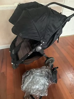 Double Buggy Pushchair Baby Jogger Citi Mini GT- Used • £220