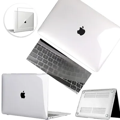 Clear Case Cover + Keyboard Skin For Apple MacBook Air Pro 11'' 13'' 14'' 15' 16 • £9.92