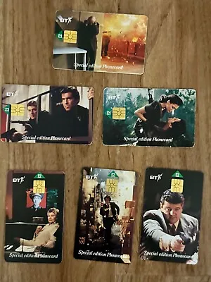 UK BT James Bond Goldeneye Phonecards Set Of 6. Used. • £4.99