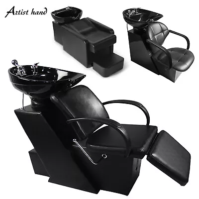 Artist Hand Backwash Unit Barber Shampoo Station Chair Bowl Sink SalonSpa Beauty • $259.90