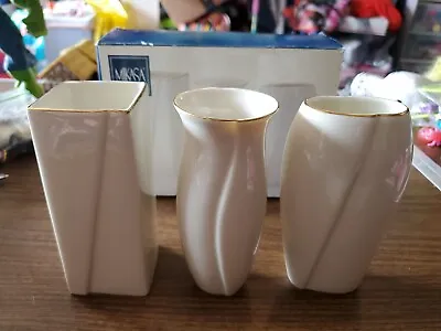 Mikasa Classico Bud Vases Set Of 3 ☆ NEW • $7.50