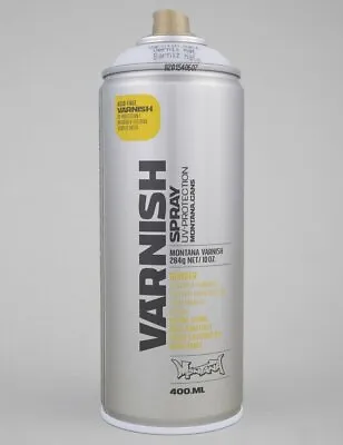 Montana Varnish Spray Can 400ml - Matt Varnish T1010 • £8.50