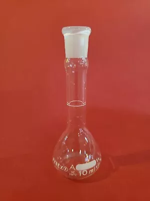 Pyrex 5460-10 10ml Volumetric Class A  Flask     542 • $8