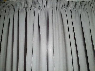 Laura Ashley Ready Made Curtains BNWT 162cm X 183 Cm Or 64  X 72  Steel Grey  • £75