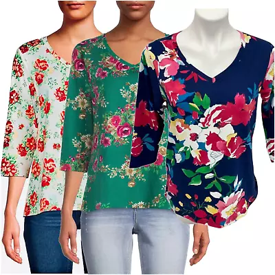 $10.99 • Buy The Pioneer Woman Long Sleeve V-Neck Tee Shirts