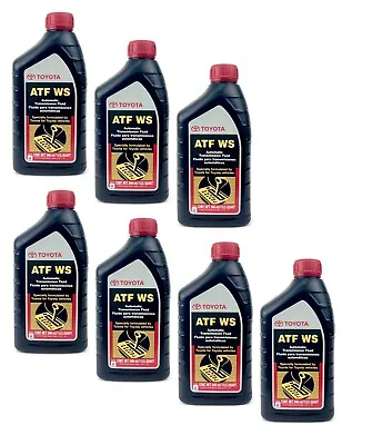 7 Quarts Genuine Atf Ws Automatic Transmission Oil Fluid For Toyota Lexus Scion  • $109.49