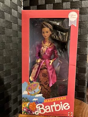 Malaysian Barbie Dolls Of The World Special Edition 1990 Mattel #7329 NRFB • $20