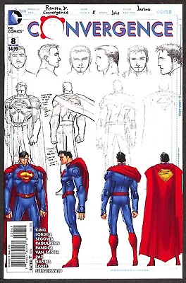 Convergence #8 John Romita Jr Superman Sketch 1:100 Variant • $38.30