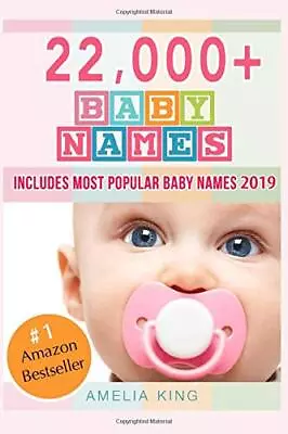 Baby Names: Baby Names List With 22000+ Baby Names For Girls  .9781791720742 • £11.38