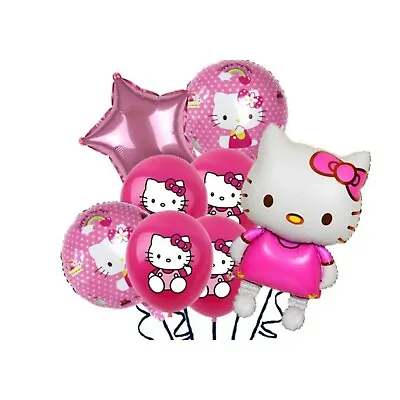 Hello Kitty Balloons Kids Birthday Party Decor  • $9.99