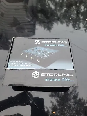 Sterling S104ha 4 Channel Headphone Amplifiers  • $30