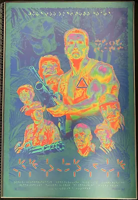 Predator Heat Vision Variant Roger Motzkus Limited Art Print Nt Mondo Commission • $149.99
