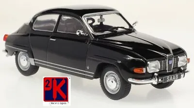 Whitebox WB124051 Saab 96 V4 2 Door Black 1/24th Scale Die Cast Model - T48 Post • $47.28