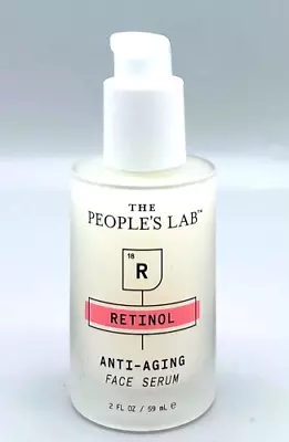 The People's Lab Retinol Anti-Aging Face Serum 2 Fl Oz New 59mL • $17.95
