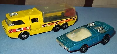 VTG 1972 Matchbox Super Kings K-7 Car Transporter Speed Kings K-36/41 Bandolero • $16.99