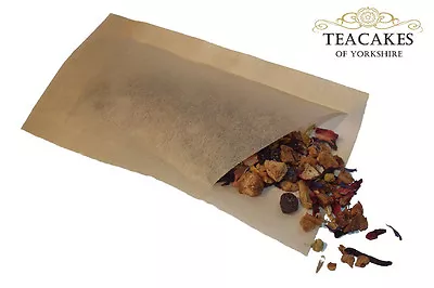 £10.35 • Buy 100 X 4-8 Cup Tea Coffee Herb Bags Empty Loose Tea Pouch Paper Filters Sealable