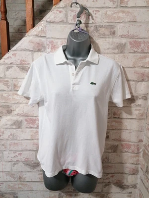 £18.50 • Buy LACOSTE Polo T-Shirt, Crocodile Logo Short Sleeve Womens 16 UK 