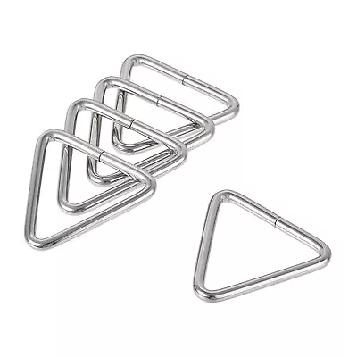 Metal Triangle Ring Buckle 1.5 (38mm) Inner Width For Strap Craft DIY 10pcs • $11.99