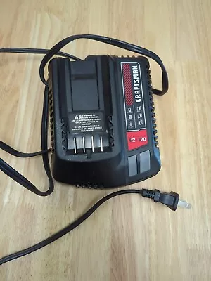 Craftsman CMCB102 12V-20V Max Lithium-Ion Battery Charger Tested Working 12V 20V • $24