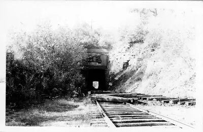 Kirkwood Missouri RPPC Postcard Missouri Pacific Railroad West Barretts Tunnel • $1.25